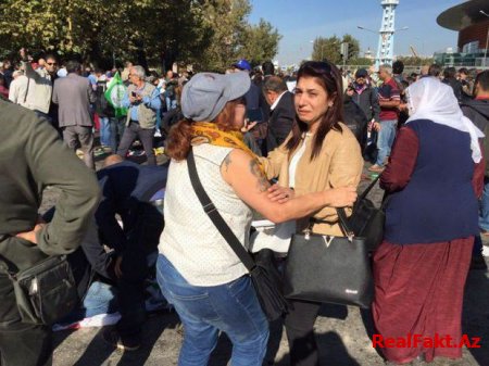 Ankarada güclü partlayış: Ən azı 20 nəfər ölüb 