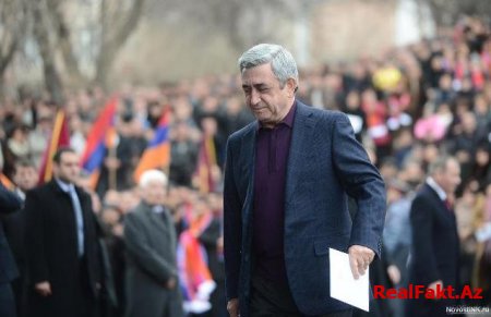 Gürcü prezident Sarkisyanı rədd etdi - Tiflis səfərinin sirri