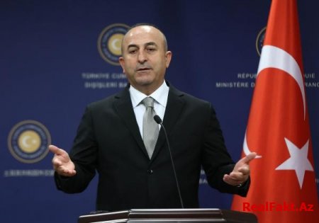 Çavuşoğlu Azərbaycan-Gürcüstan-Türkiyədən danışdı