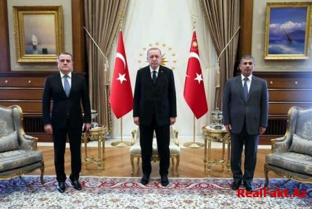 Türkiyə Prezidenti Ceyhun Bayramovu və Zakir Həsənovu qəbul etdi - VİDEO