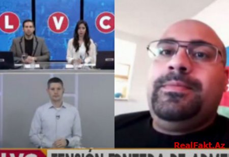 Argentina telekanalında Ermənistanın işğalçı siyasətindən danışıldı - VİDEO