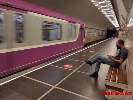 Bakı metrosu bu gün - FOTO/VİDEO