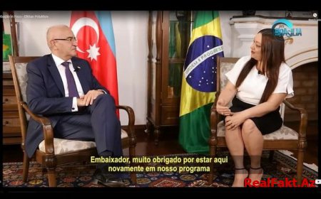 Braziliya telekanalında Ermənistanın Azərbaycan ərazisini işğalından bəhs edilib - VİDEO
