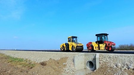 Suqovuşan və Talış kəndlərinə gedən yolların asfaltlanmasına başlanılıb - FOTO/VİDEO