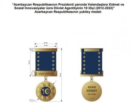 Azərbaycanda iki yeni medal təsis edilib - FOTO