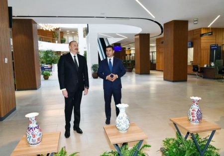 İlham Əliyev “Bakı KOB evi”nin açılışında iştirak edib - FOTO