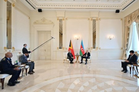 Prezident İlham Əliyev Timor-Leste Prezidentinin Azərbaycana səfəri barədə danışdı