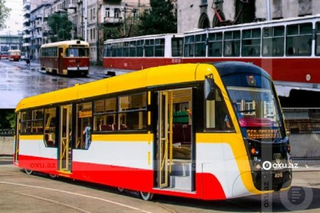 Tramvaylar yenidən Bakıya QAYIDIR - VİDEO